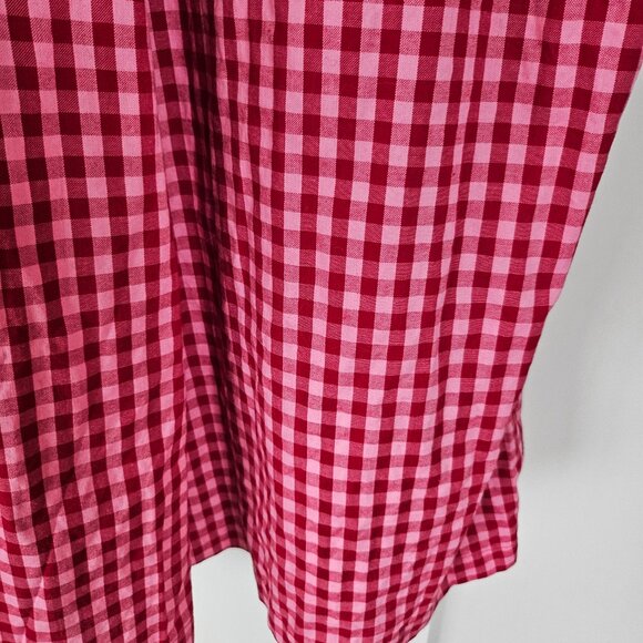 Lazy Oaf Pink Plaid Jumpsuit UK 14 - Picture 7 of 12